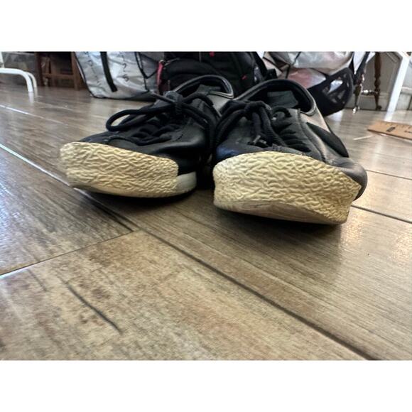 Nike Women's Black Cortez ‘72 Retro Lace Up Athletic Sneakers Shoes Size 9 - Picture 4 of 8